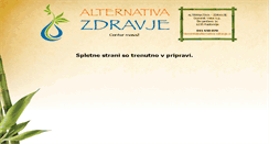 Desktop Screenshot of alternativa-zdravje.si